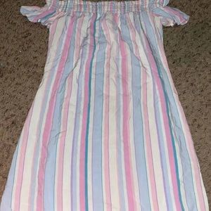 Candies Pastel striped dress